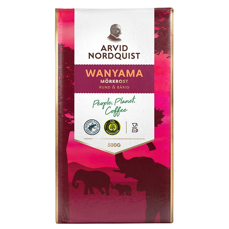 Arvid Nordquist Classic Wanyama 500g, filtermalt