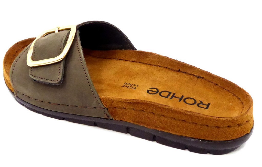 ROHDE Komfort Sandalen grün Rodigo