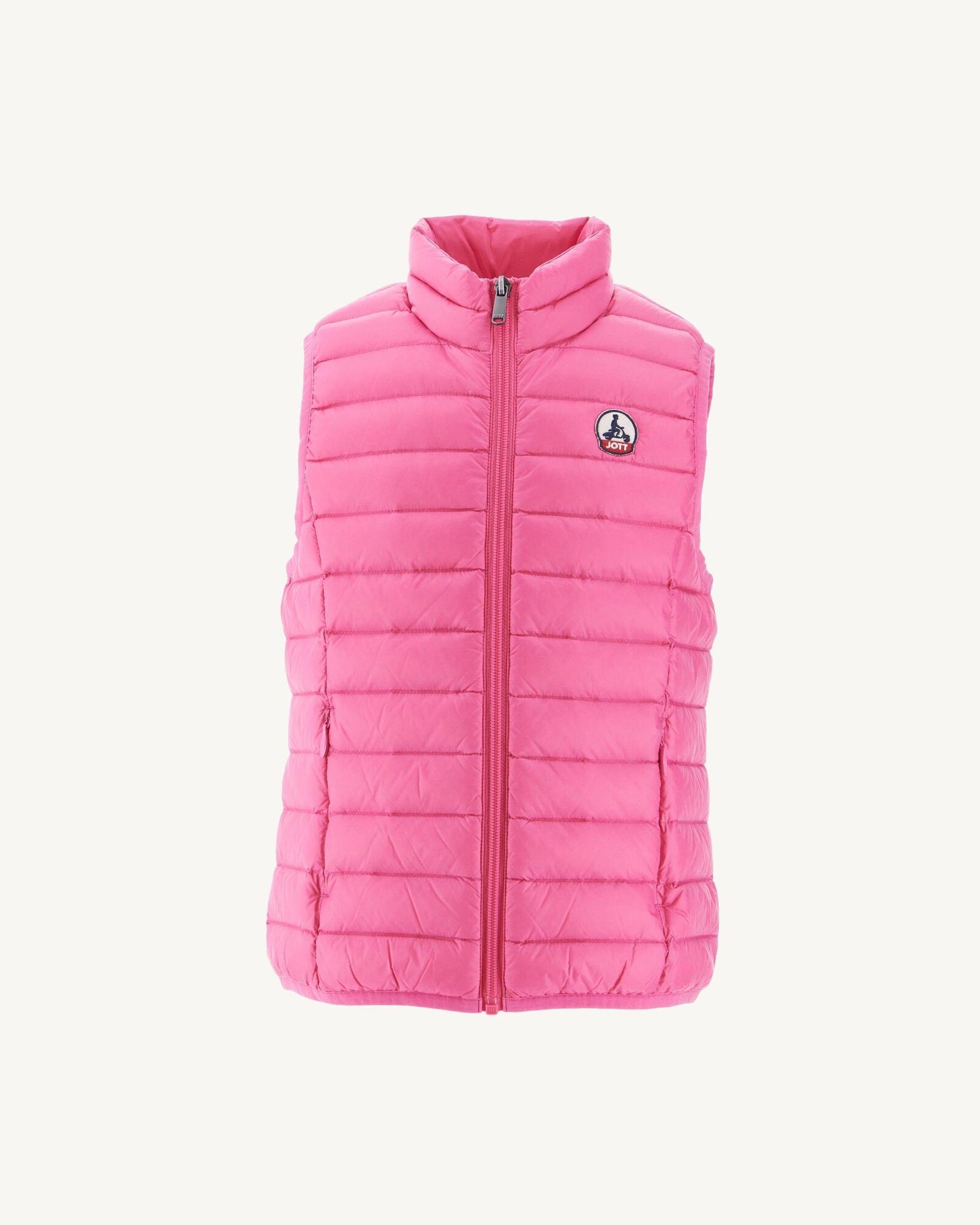 Doudoune sans manches enfant Rose intense Zoe