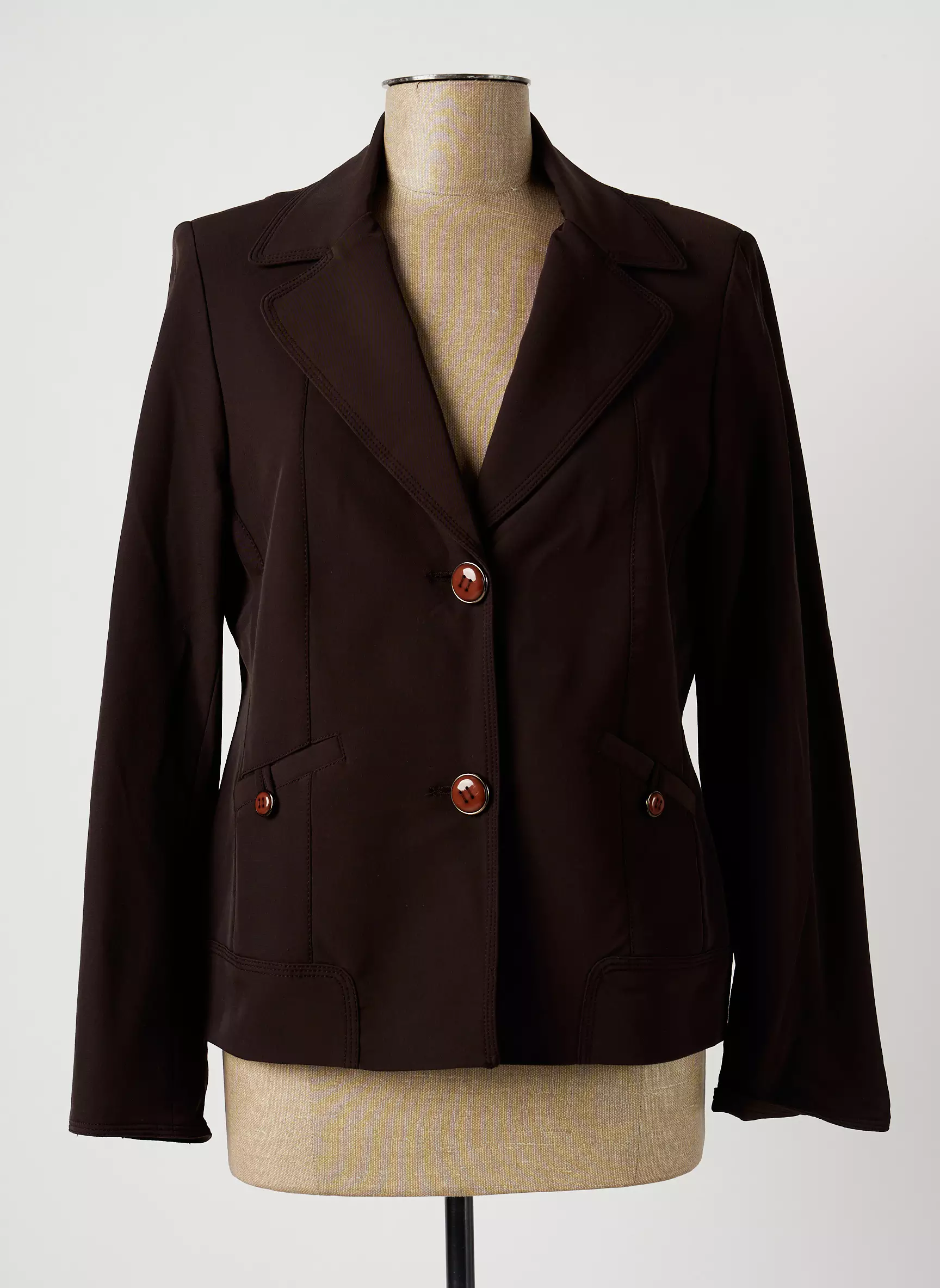 Paul Mausner Blazers Femme couleur marron