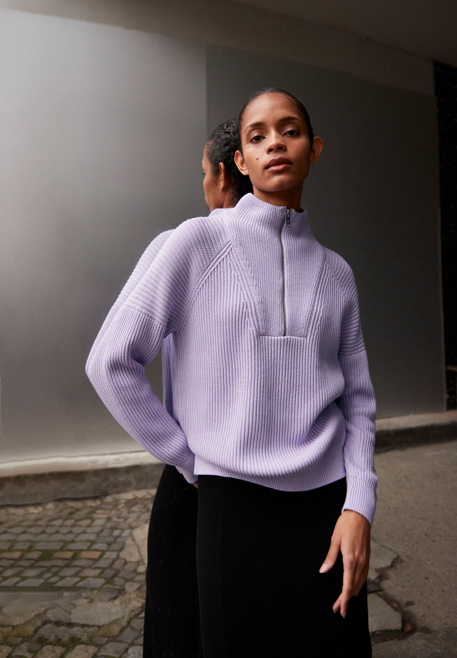 Pullover Loose Fit aus Bio-Baumwolle