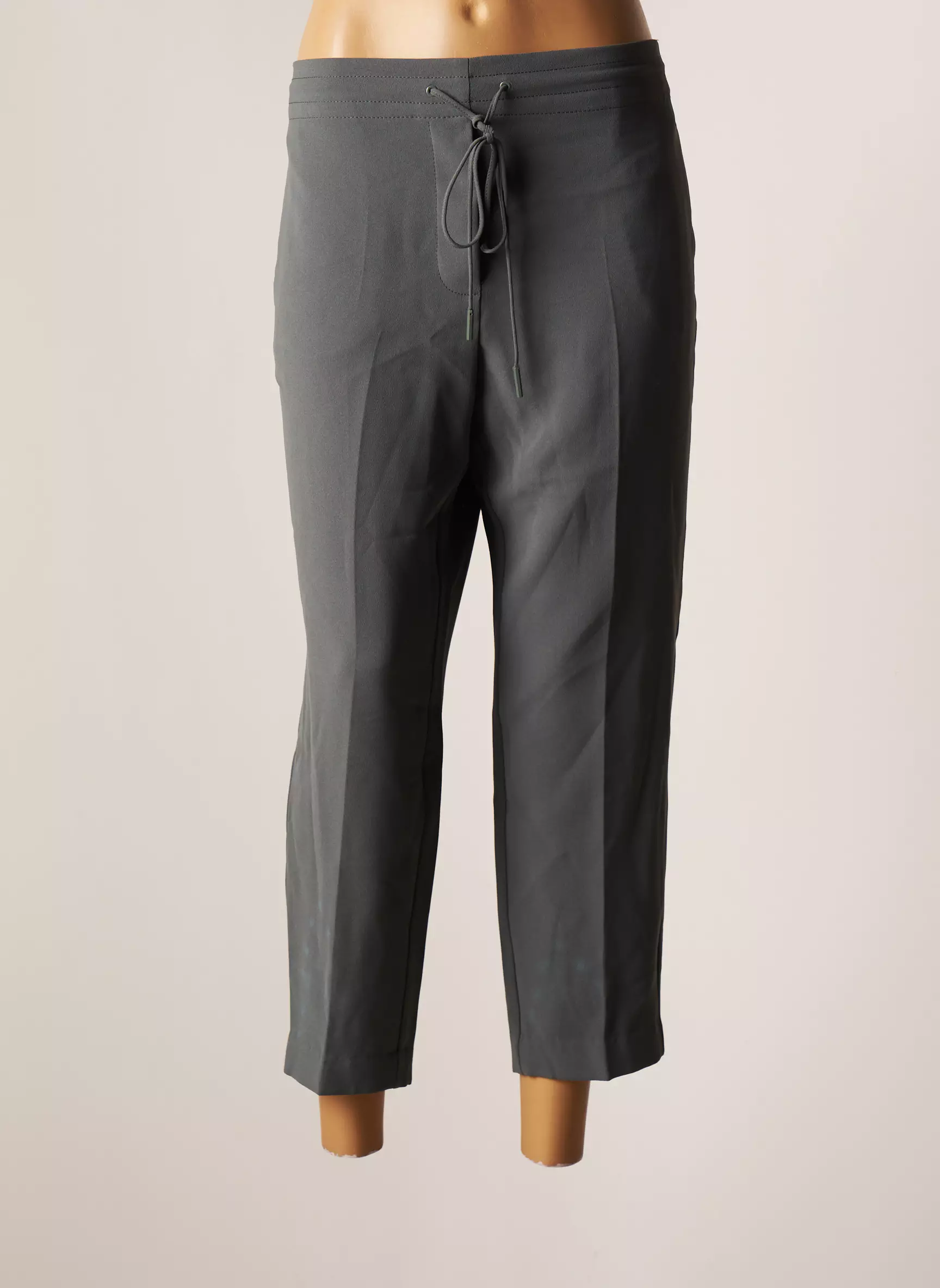 Mango Pantalon7 8 Femme couleur vert