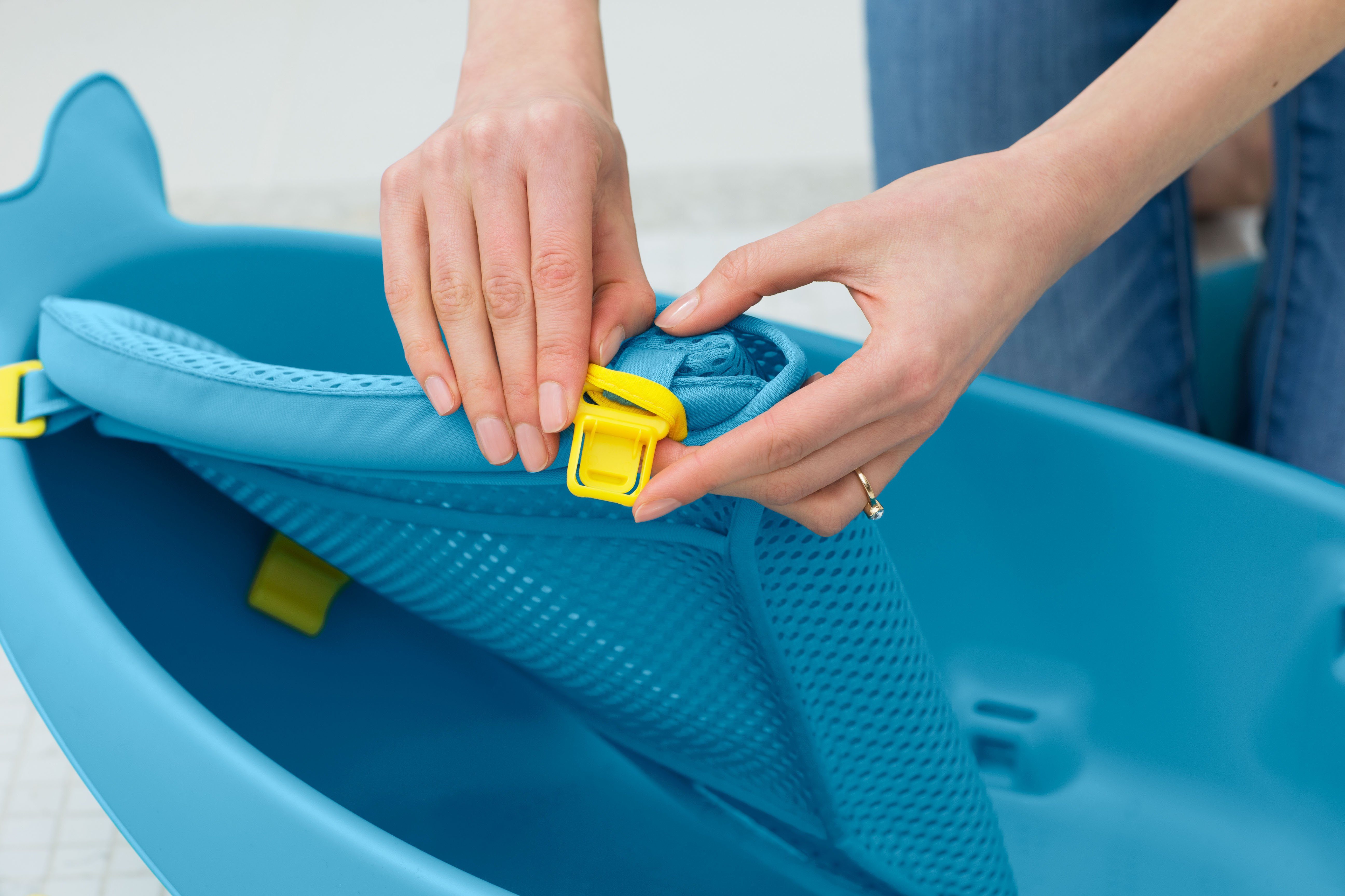 Skip Hop Babybadewanne Moby, blau