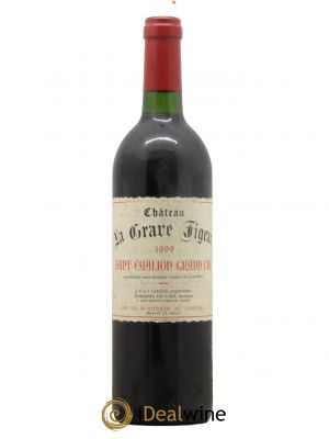 Saint-Émilion Grand Cru Château La Grave Figeac 1999 - Lot de 1 Bouteille