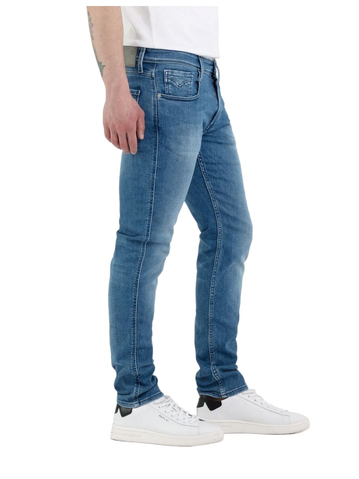 Replay Jeans Anbass slim in Blau günstig kaufen