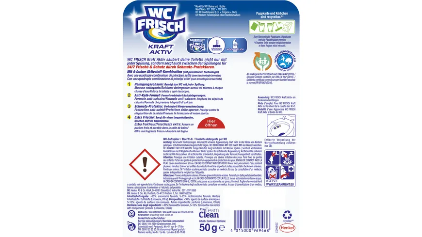 WC FRISCH Kraft-Aktiv Lemon
