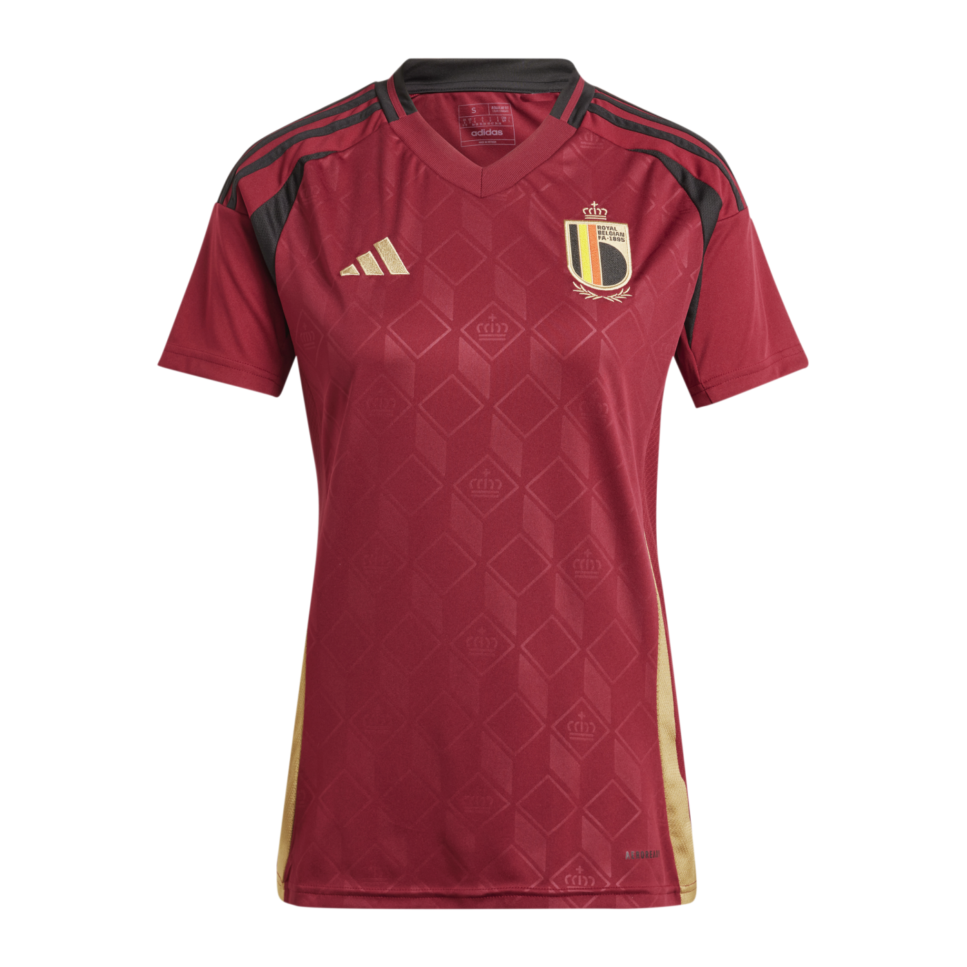 adidas Belgien Trikot Home EM 2024 Damen Rot
