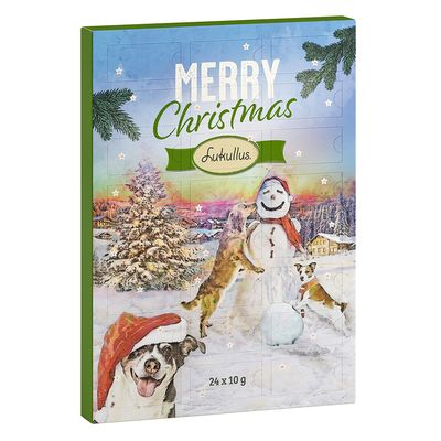 2x Lukullus Adventskalender feine Kauknochen zum Sonderpreis!