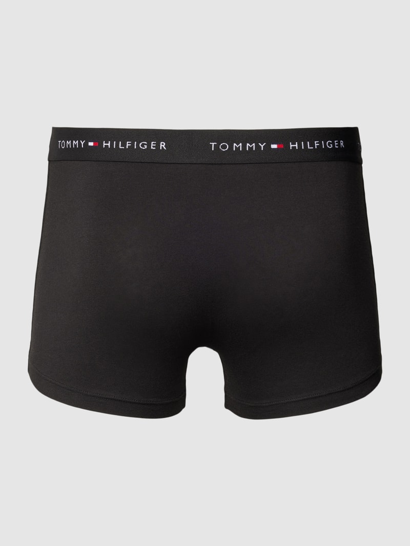 Trunks mit Logo-Stitching im 3er-Pack in mittelgrau