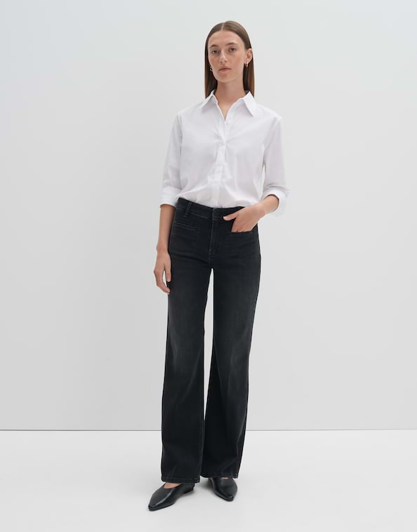 Long Flared Jeans Carie french