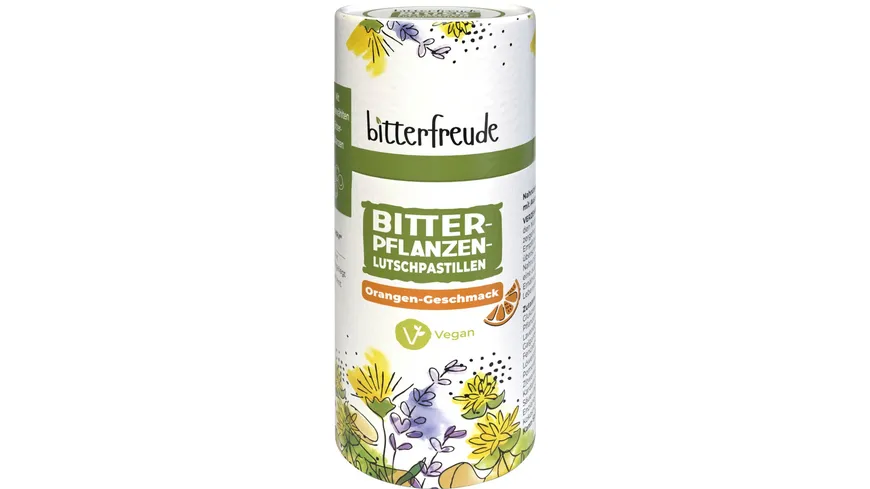 bitterfreude Bitterpflanzen-Lutschpastillen Orange 90 g