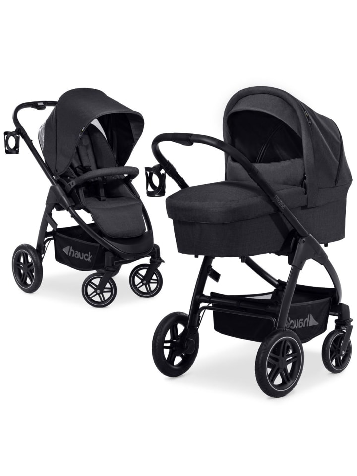 Hauck Kombi-Kinderwagen Saturn R Duoset inkl. Babywanne und günstig kaufen onesize