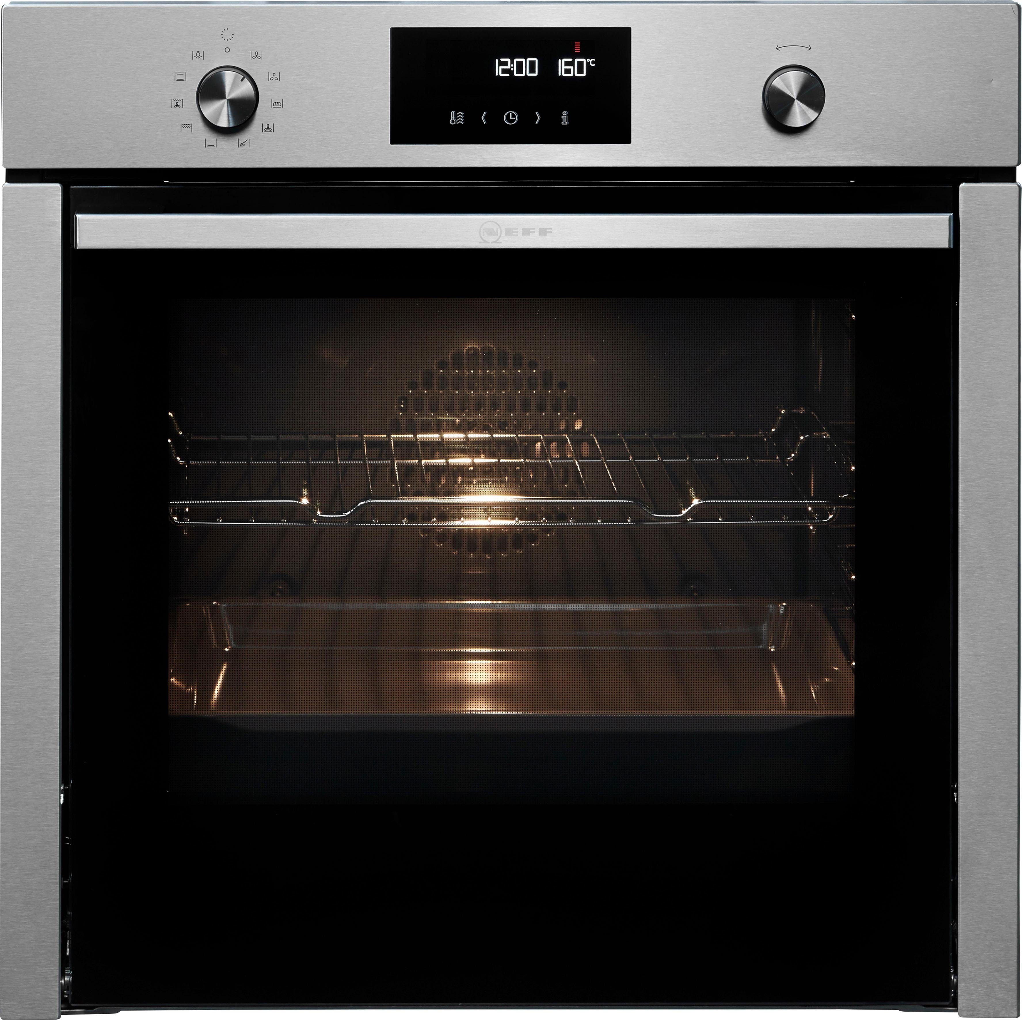 NEFF Einbaubackofen N 50 B5CCH7AN0, mit Teleskopauszug nachrüstbar, Pyrolyse-Selbstreinigung, mit Slide&Hide®