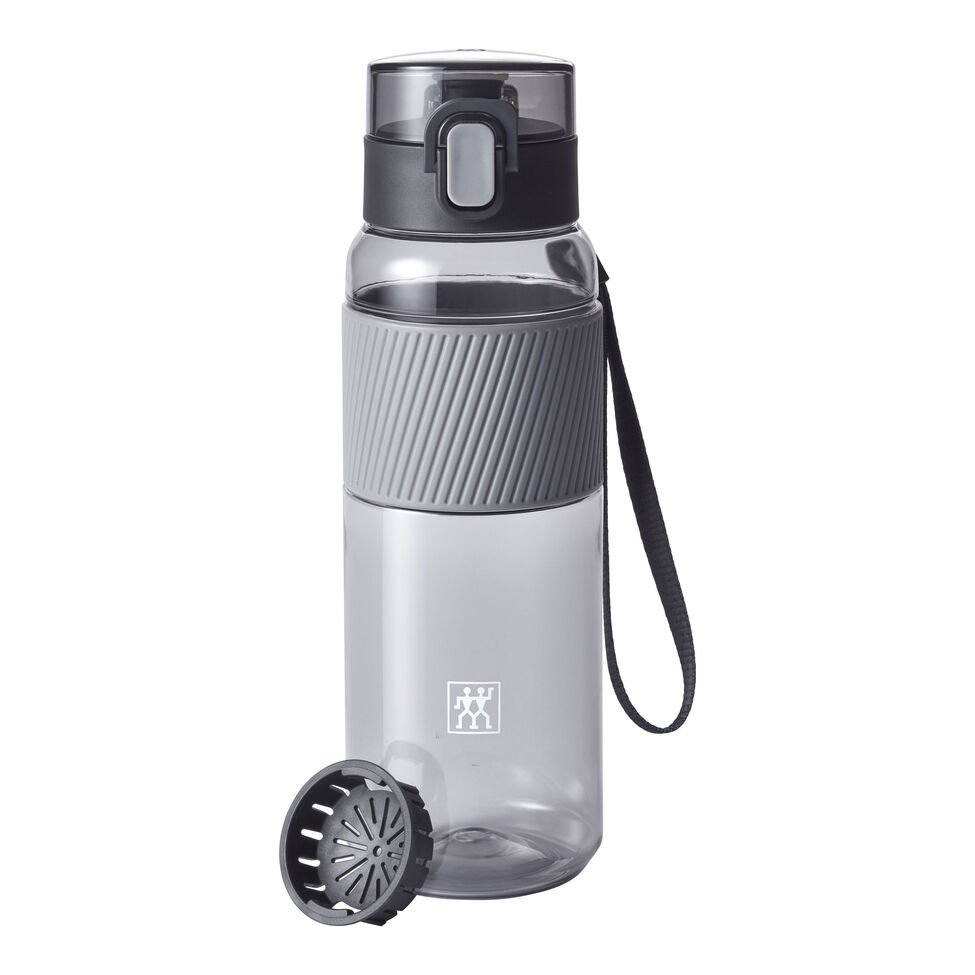Trinkflasche, 680 ml, Tritan, Grau
