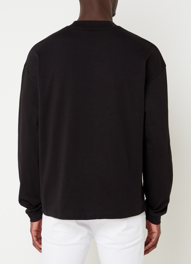 Camicia a maniche lunghe HUGO BOSS Daposo con logo