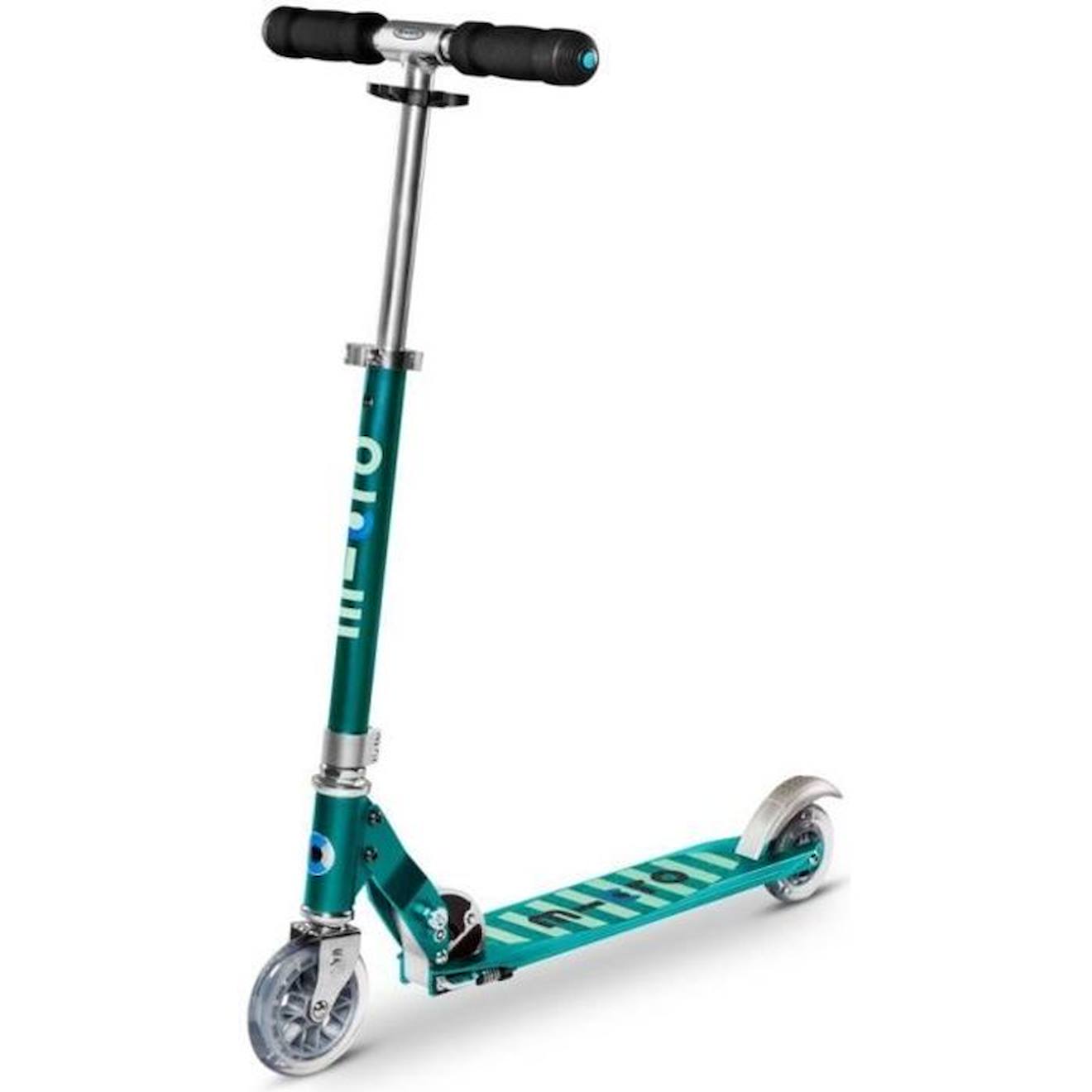 Trottinette 2 roues pliable Enfant – Micro Sprite Bleu Pétrole bleu