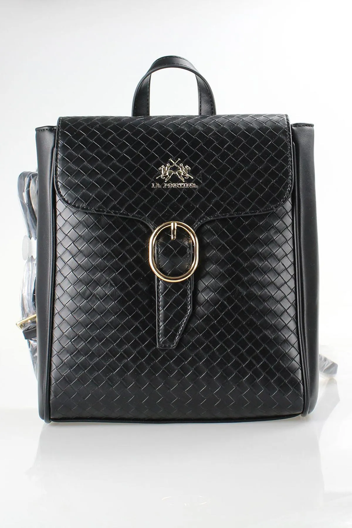 La Martina  Rucksack Damen/Mädchen SCHWARZ