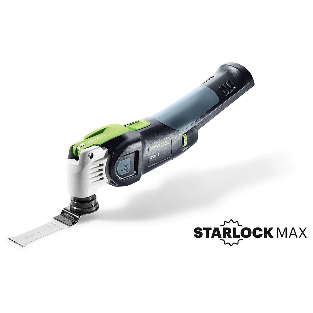 FESTOOL 18V Brushless OSC VECTURO Starlock Oscillator Kit w. Systainer 577130