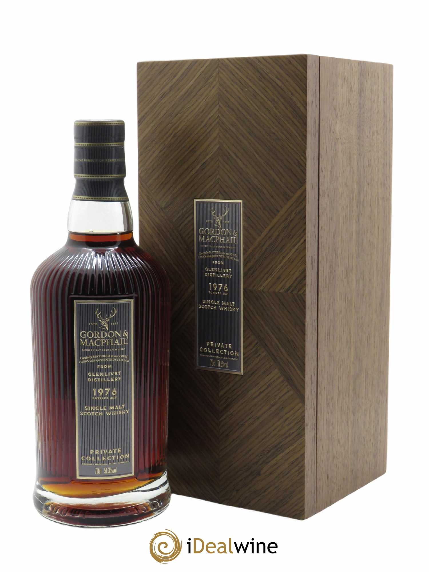 Whisky Glenlivet Gordon & Macphail (70cl)  - Lot de 1 Bouteille