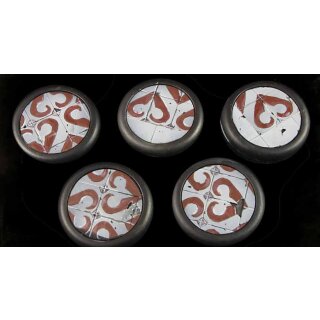 Malifaux Guild base tops 30mm (5)