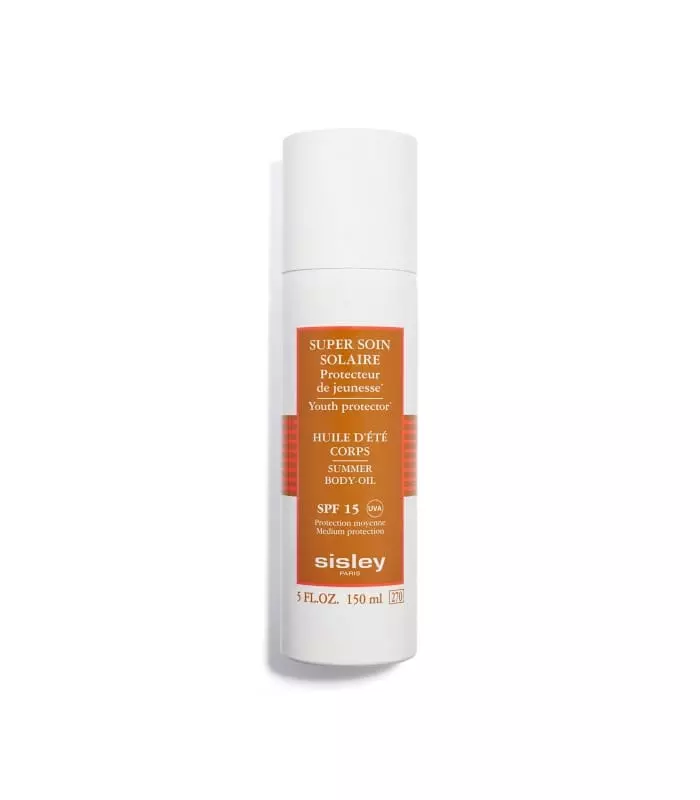 Super soin solaire -Huile soyeuse corps SFP15
