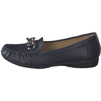 smiling for feet Mokassin in blau