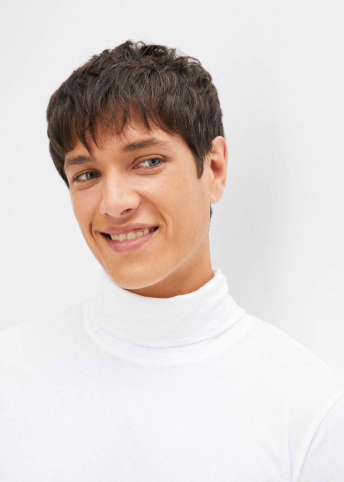 Langarmshirt m. Rollkragen (2er Pack)