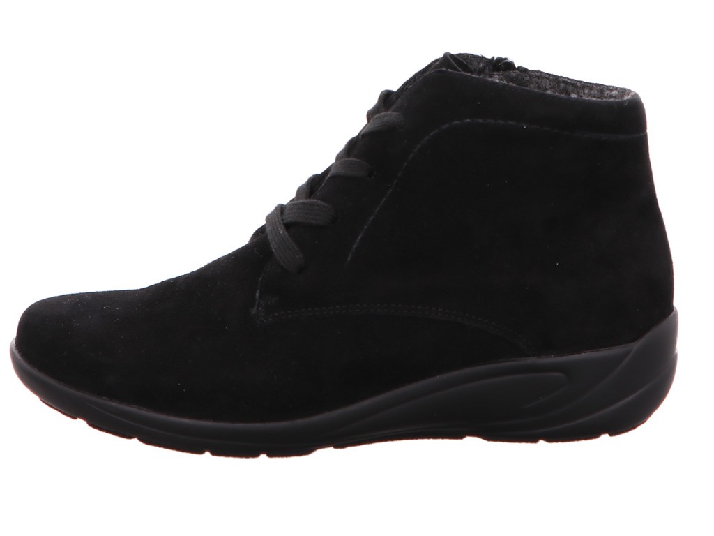 SEMLER Schnür-Stiefeletten schwarz B731