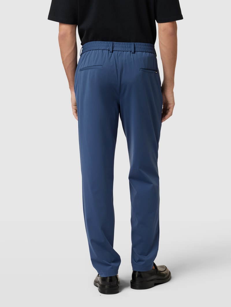 Stoffhose mit Eingrifftaschen Modell 'Genius' in rauchblau