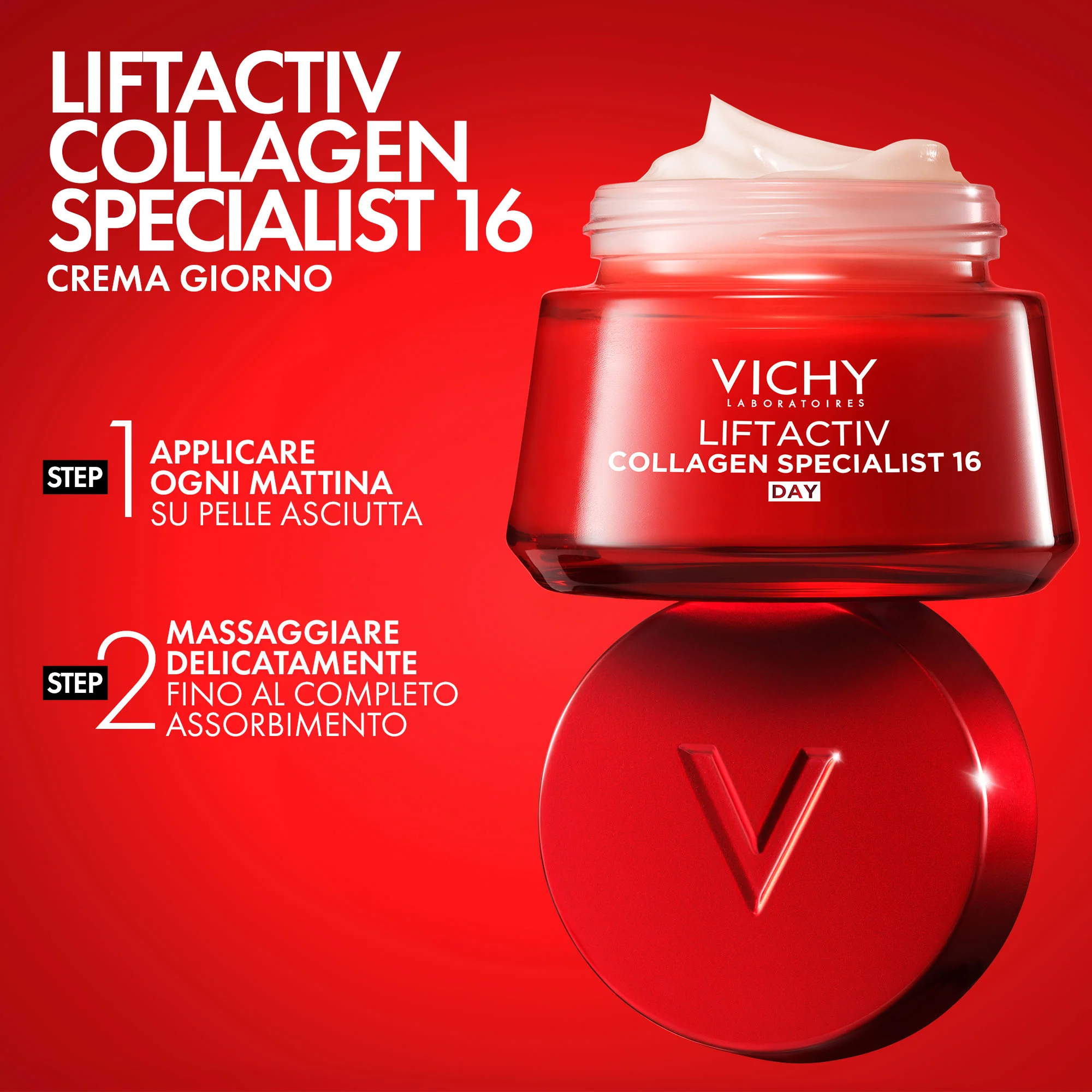 Liftactiv Liftactiv Collagen Specialist Crema de Día 16 - Crema de día de efecto global, crema de día antiarrugas, crema de día iluminadora, crema de día hidratante