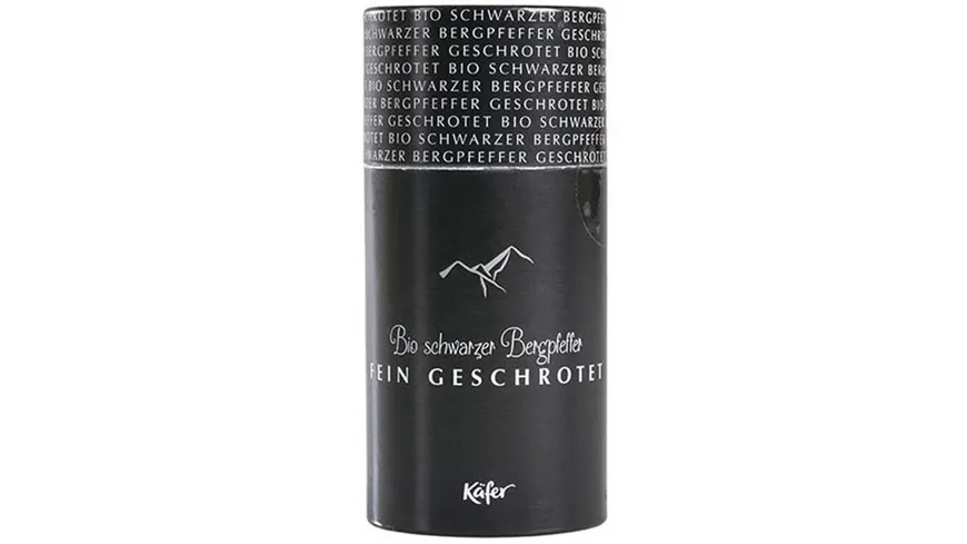 Käfer schwarzer Bergpfeffer fein Geschrotet 55 g