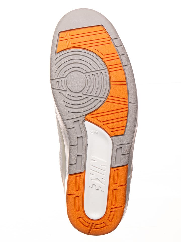 Air Jordan Leder-Sneaker ''2 Retro Low'' in Weiß/ Orange günstig kaufen