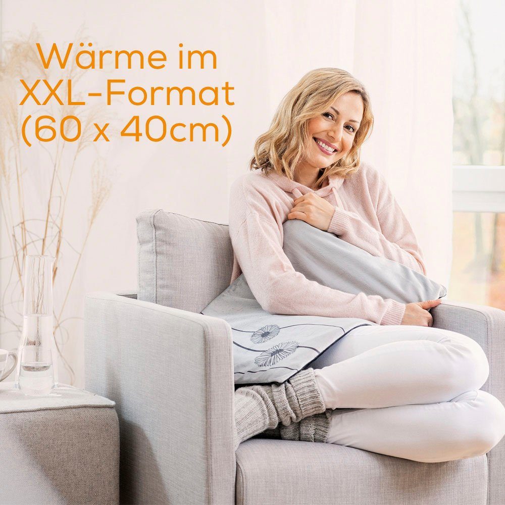 BEURER Heizkissen HK 125, 3-tlg., XXL Cosy