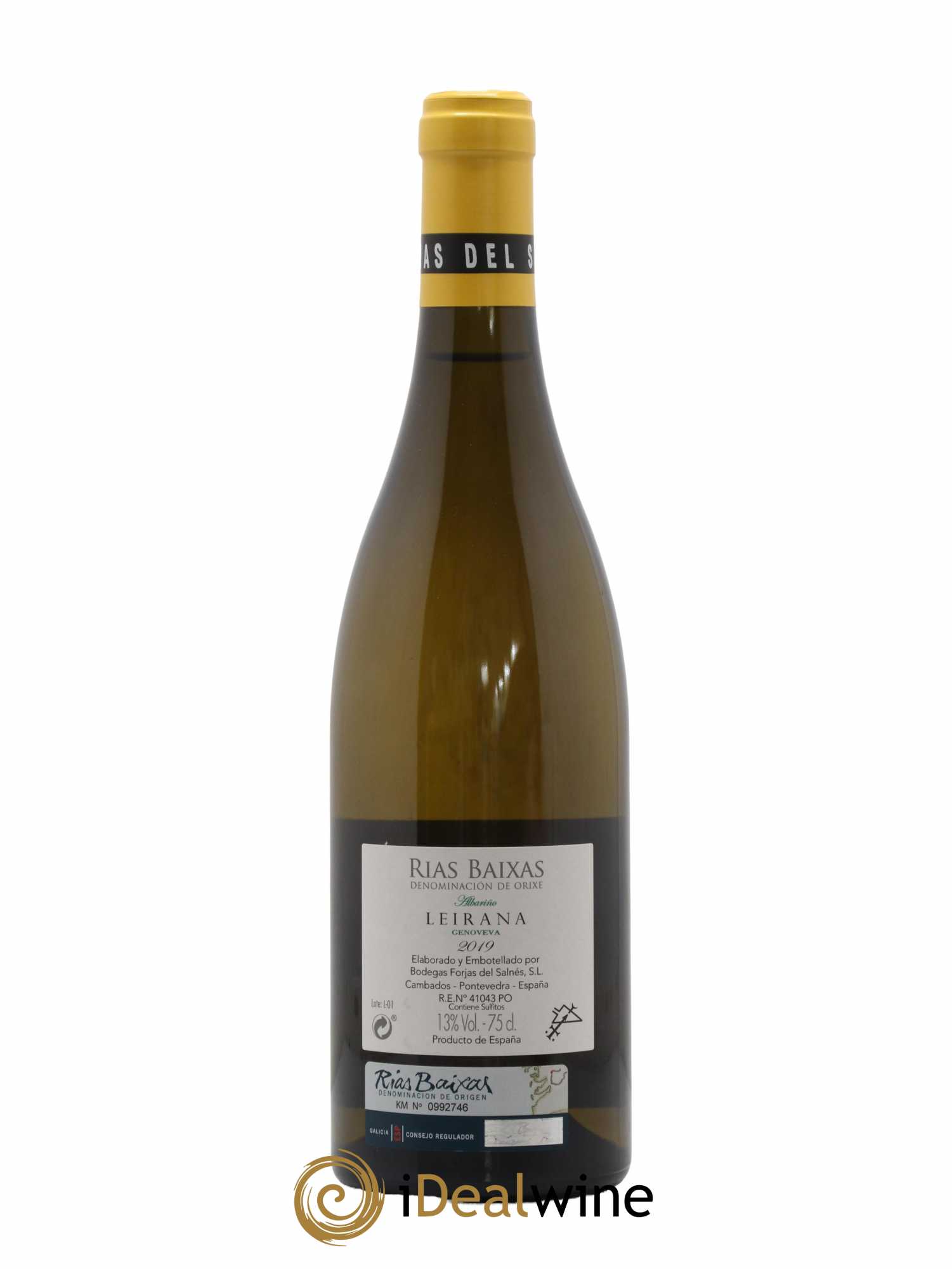 Rias Baixas Pazo de Senorans Forjas Del Salnes Leirana Finca Genoveva 2019 - Lot de 1 Bouteille