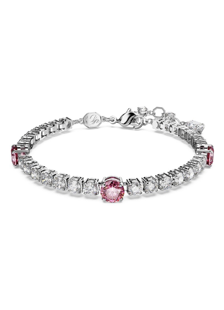 Bracciale tennis Swarovski Matrix, taglia M, con cristallo