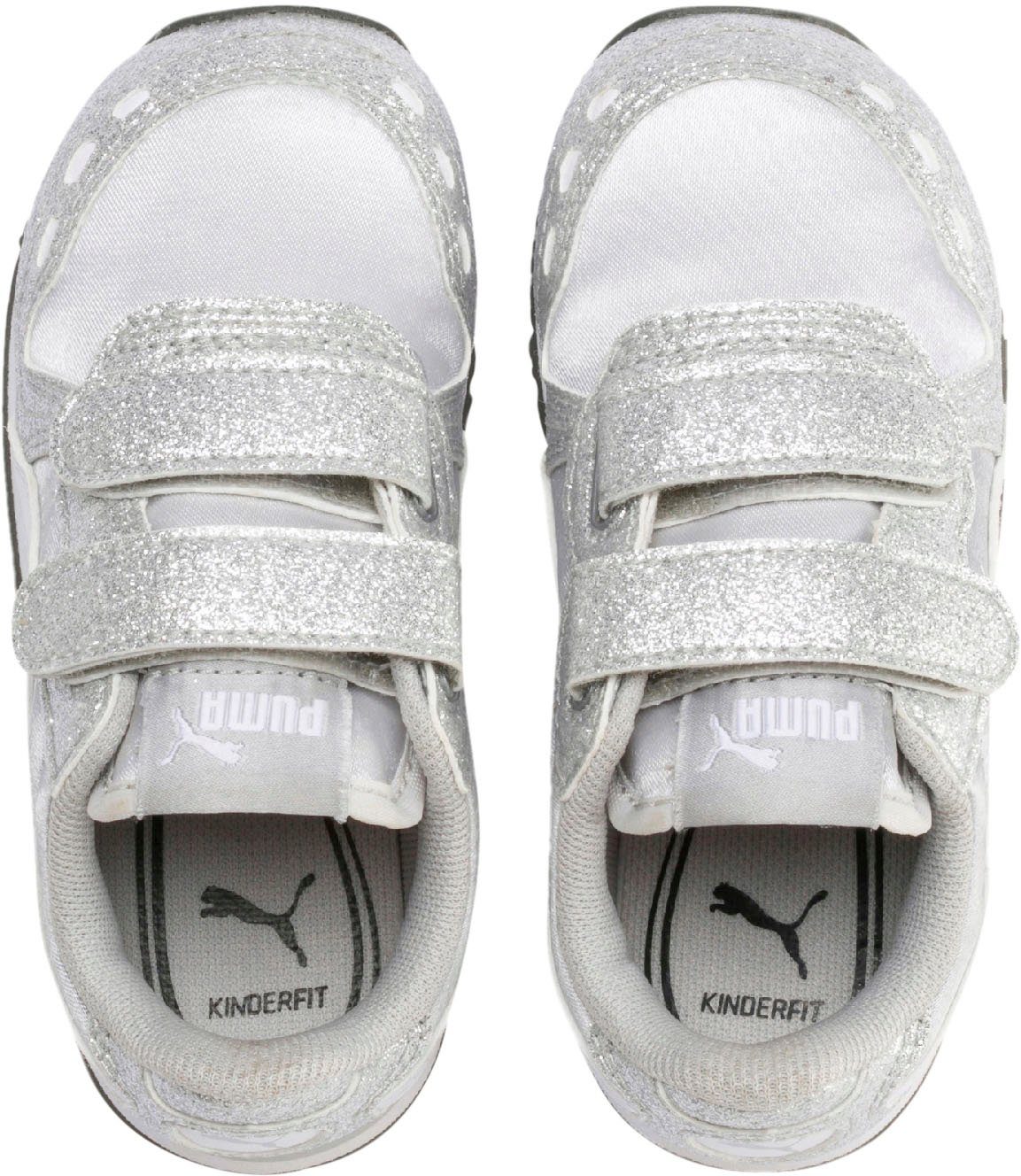 PUMA CABANA RACER GLITZ V INF Sneaker mit Klettverschluss