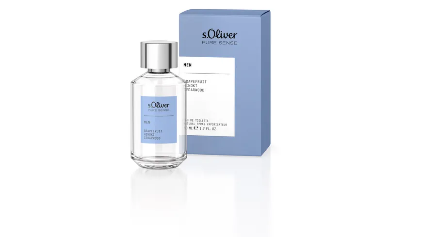 s.Oliver PURE SENSE MAN Eau de Toilette 50 ml