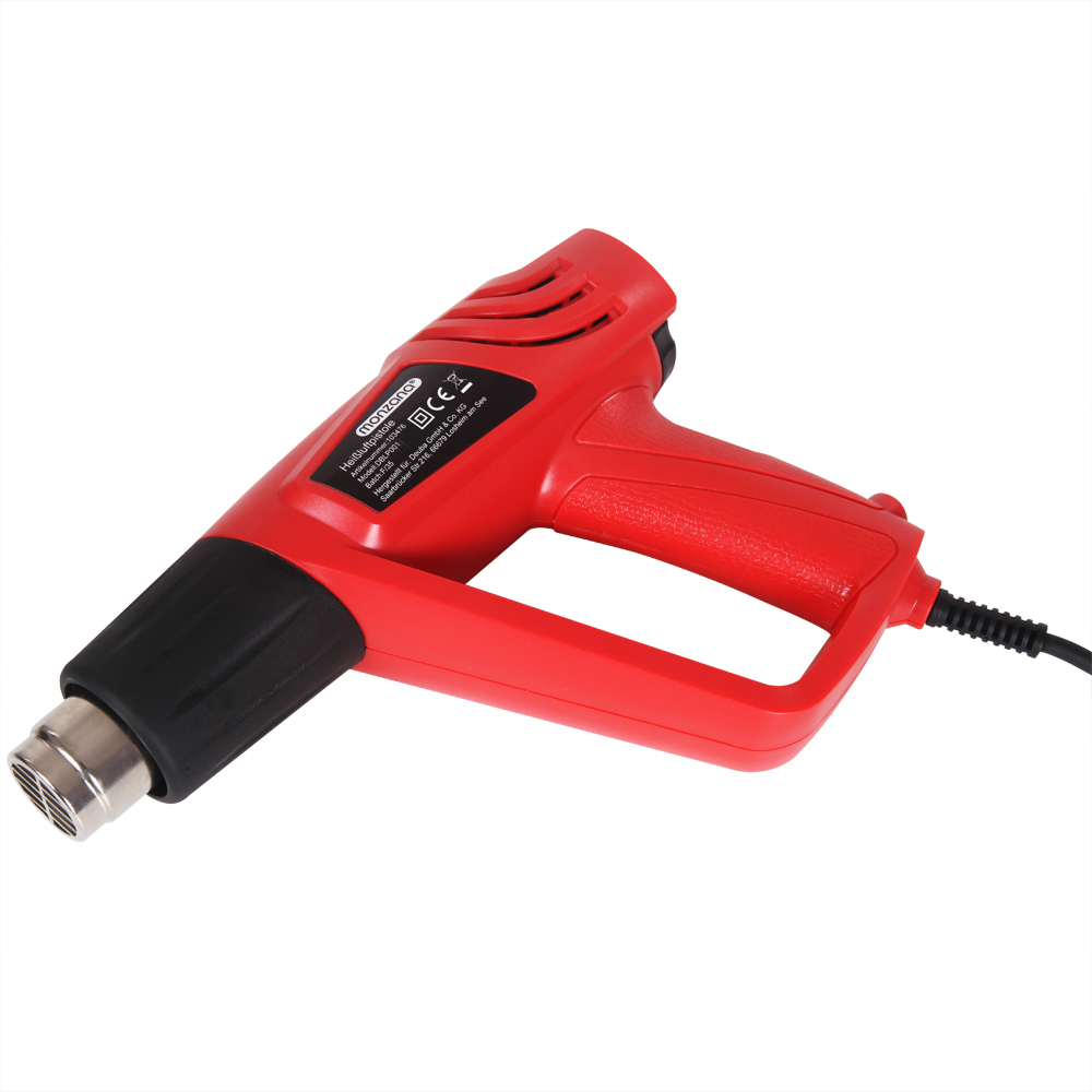 Casaria monzana® Heißluftpistole 2000 Watt inkl. Zubehör und Koffer