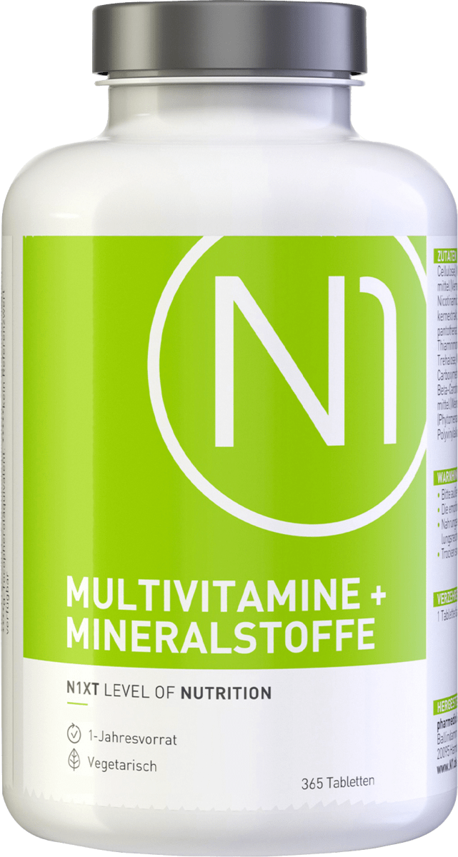 Tabletten Multivitamine + Mineralstoffe 365 St, 525,6 g