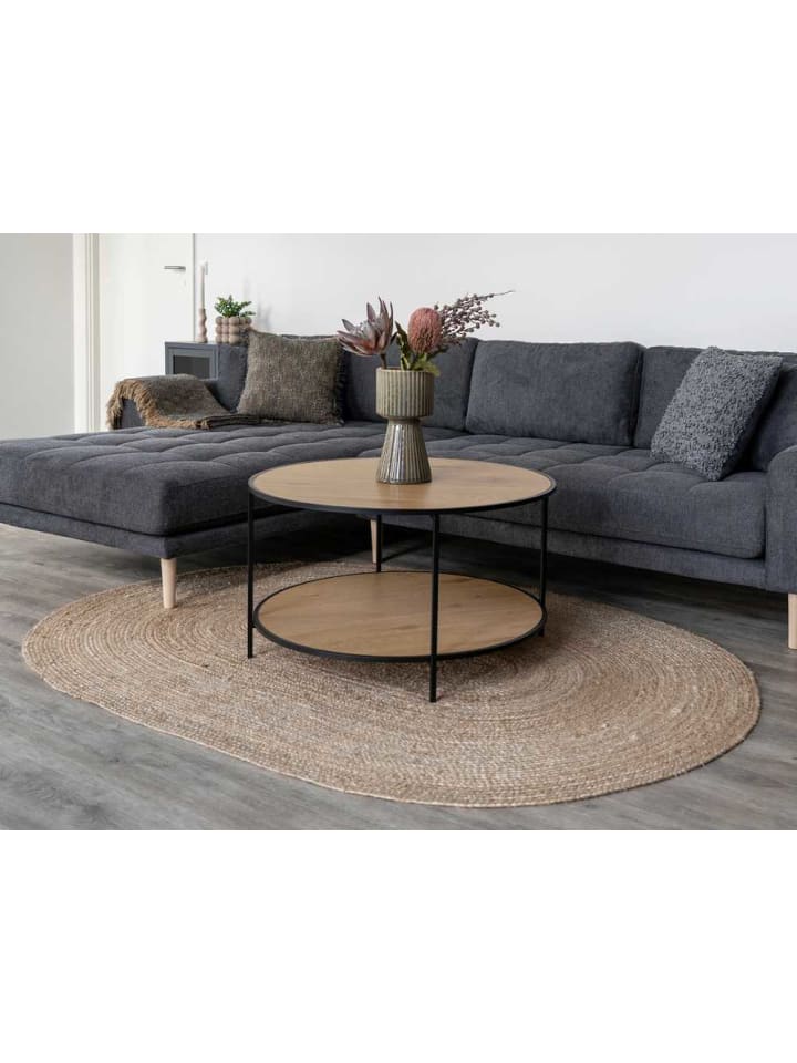 House Nordic Teppich BOMBAY Jute Oval 200x140 cm günstig kaufen onesize