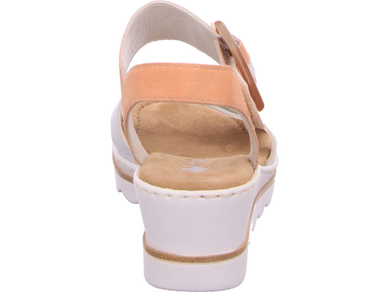 RIEKER Klassische Sandalen orange