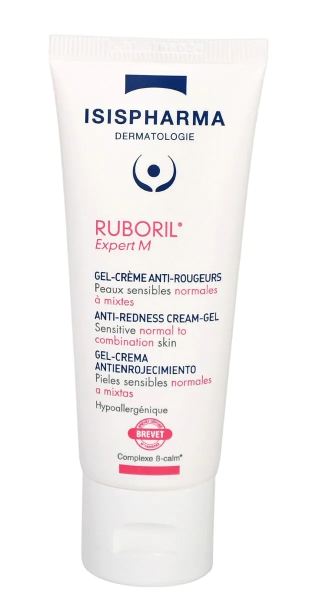 Isispharma Ruboril Expert M - Gel-krema za normalnu, vaskulariziranu kožu sklonu crvenilu