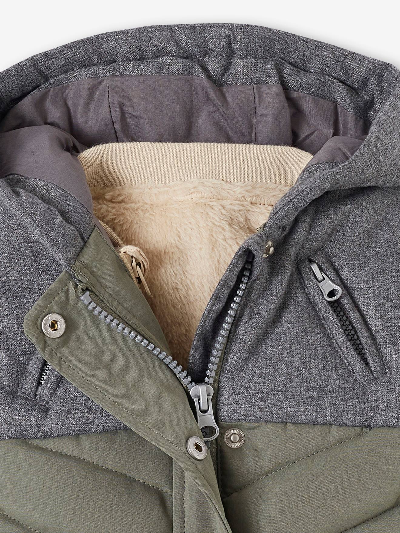 Parka 3 en 1 bébé garçon avec gilet amovible encre