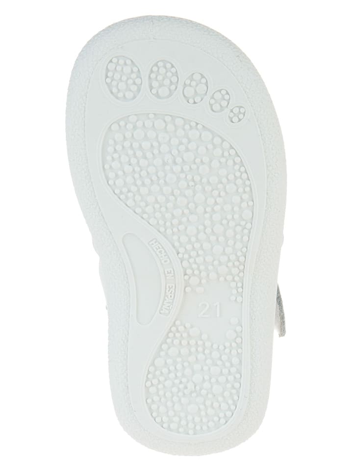 kmins Leder-Halbsandalen in Weiß günstig kaufen