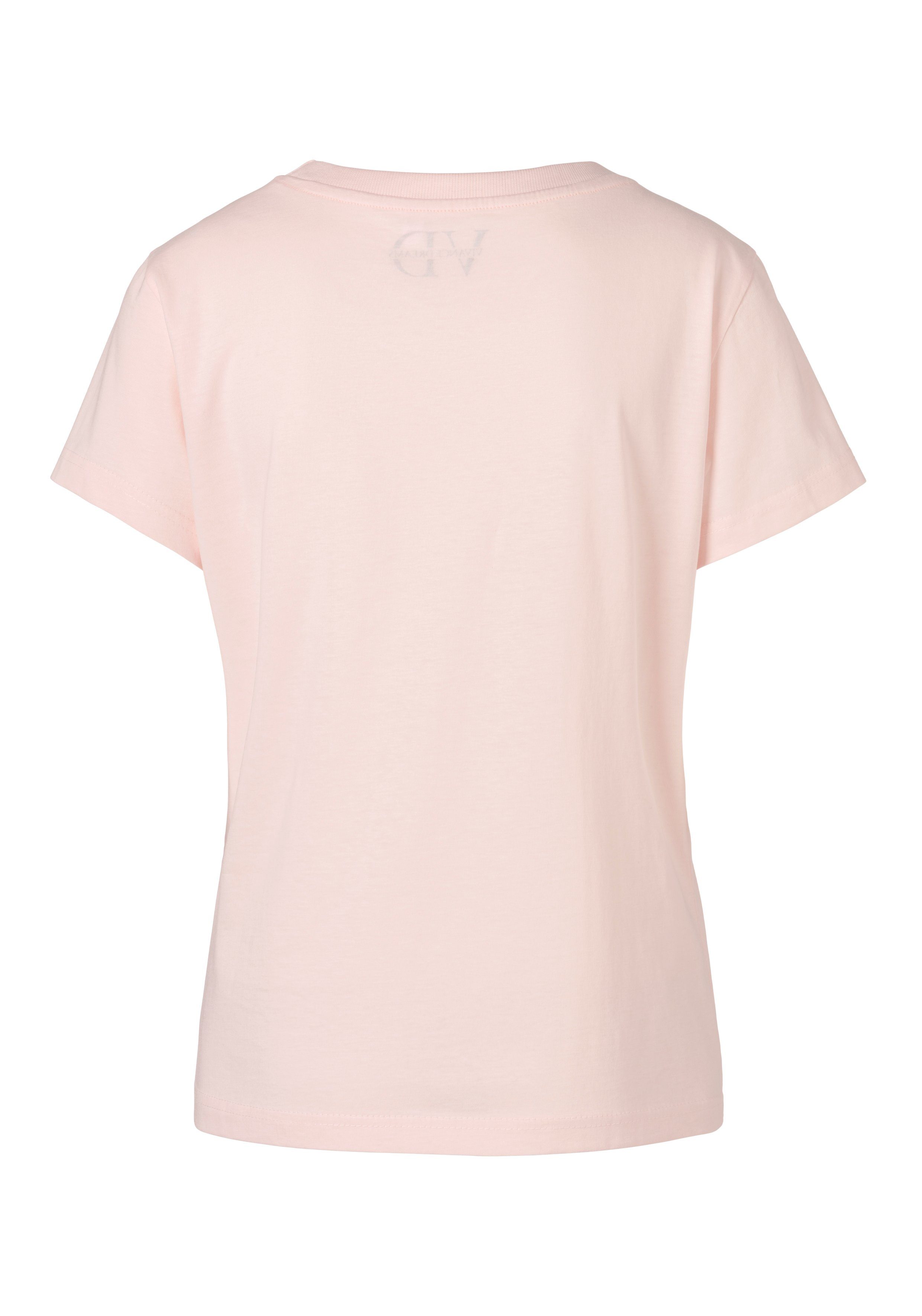Vivance Dreams Pyjamaoberteil mit Statementdruck