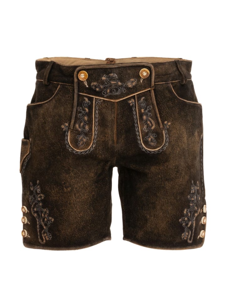 MADDOX Lederhose ZELLERSEE in braun günstig kaufen
