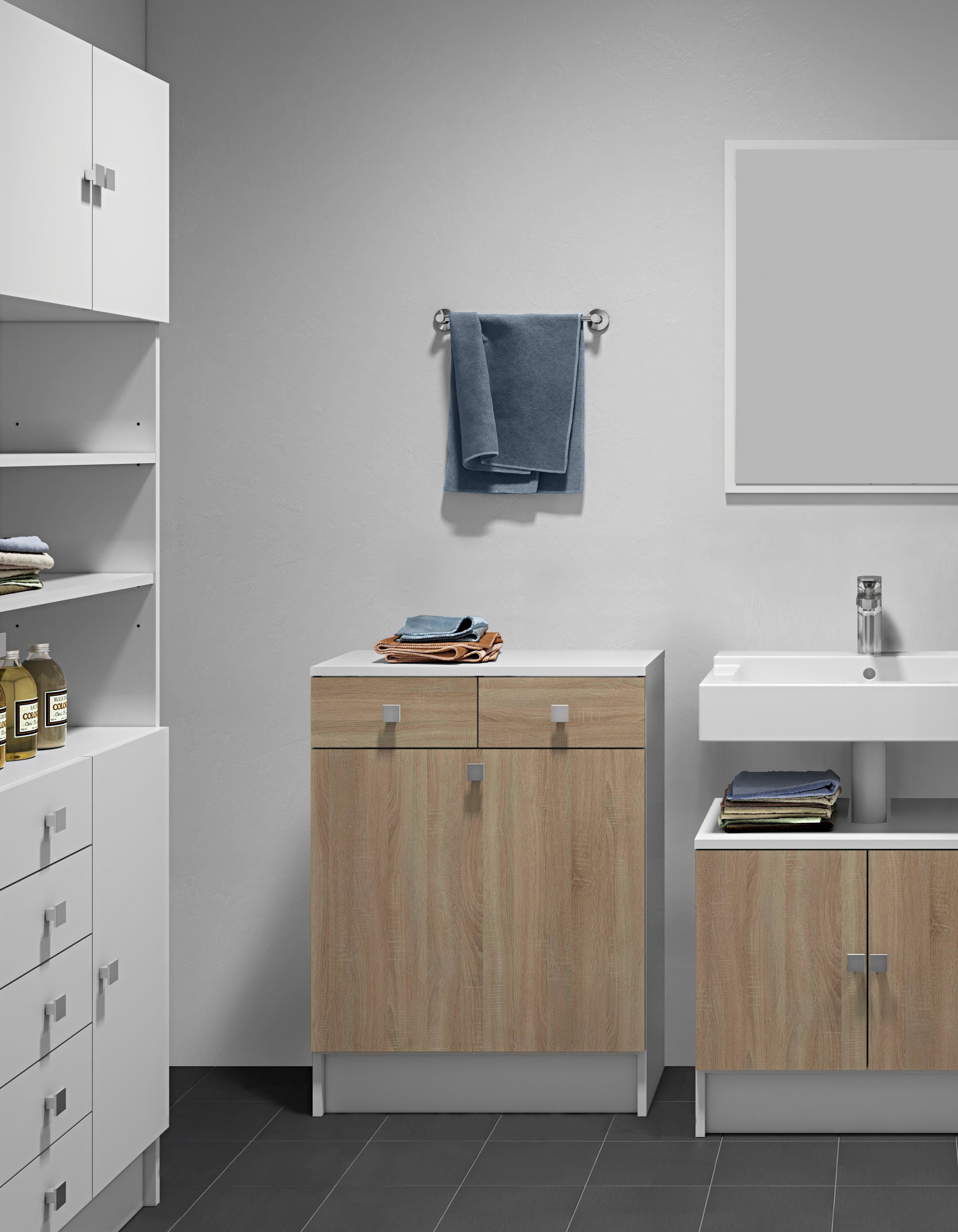TemaHome Wäscheschrank Combi Wäscheschrank