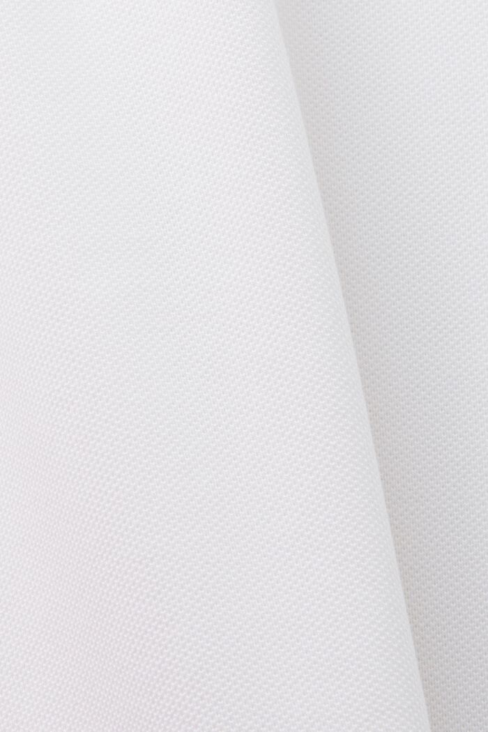Zweifarbiges Piqué-Poloshirt