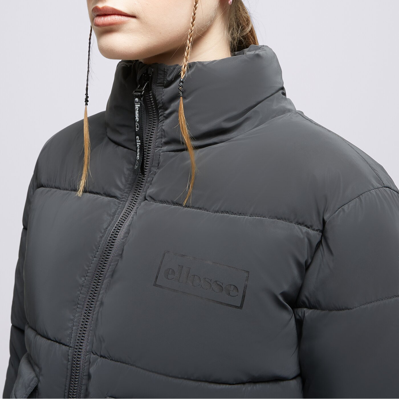 ELLESSE DAUNENJACKE SELINE PADDED JACKET BLK Schwarz