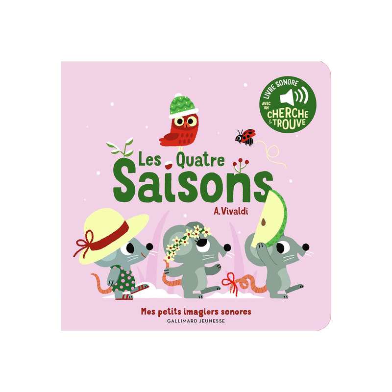Livre Les quatre saisons – Vivaldi - Gallimard Jeunesse